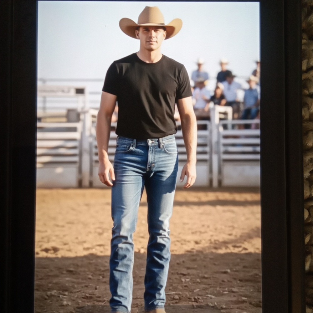 Ariat Mens M1 Vintage Nomad Stackable Straigh Relax Leg Rodeo Cowboy Mens 33